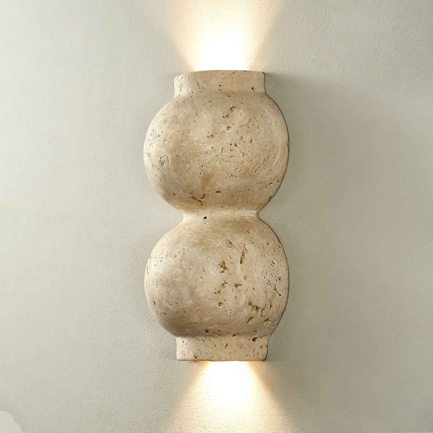 Mya Travertine Wall Lamp
