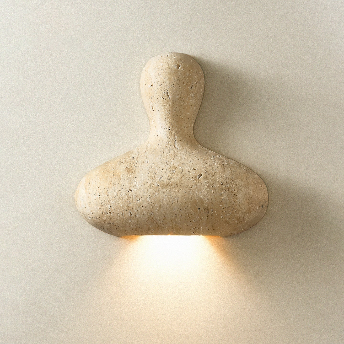 Mya Travertine Wall Lamp