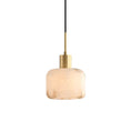 Load image into Gallery viewer, Natural Alabaster Small Pendant Light
