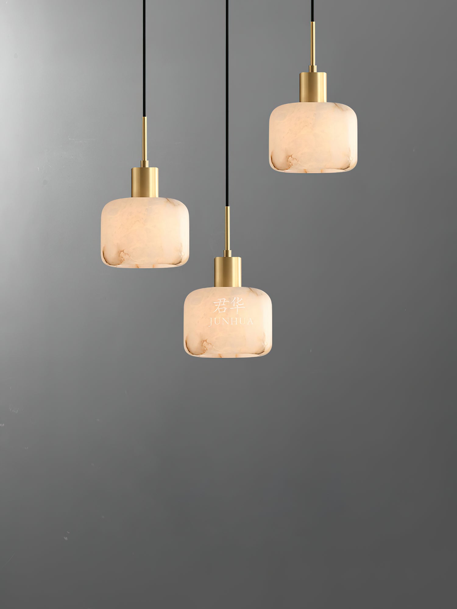 Natural Alabaster Small Pendant Light