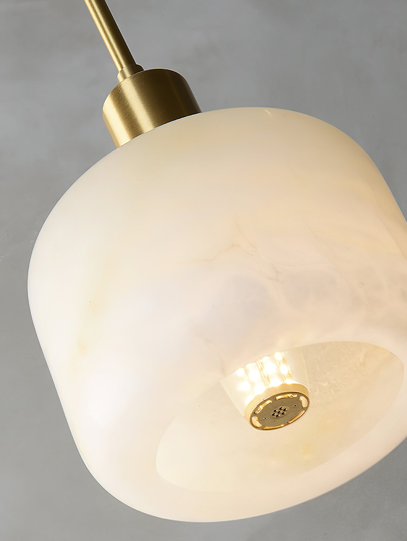 Natural Alabaster Small Pendant Light