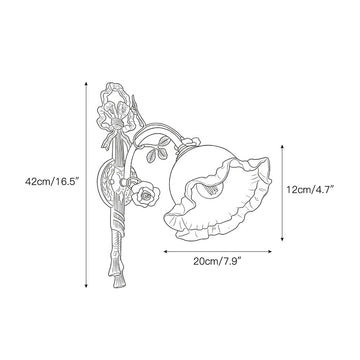 Neiman Wall Lamp – detail 5 — Dimension drawings 3