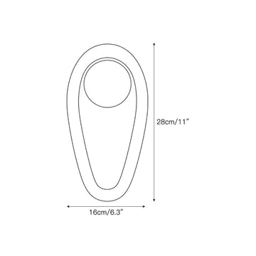 Nidus Marble Wall Sconce – detail 3 — Dimension drawings 1