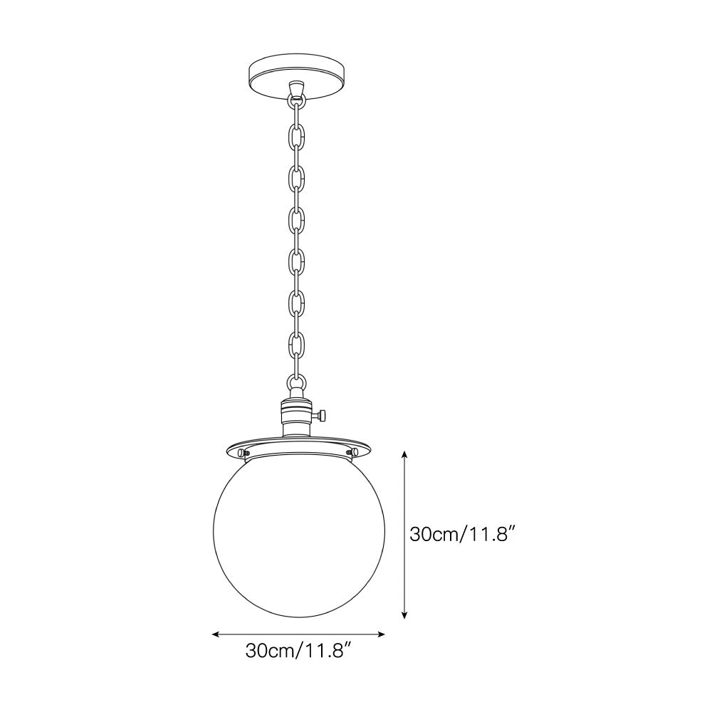 Nolan Globe Pendant Lamp