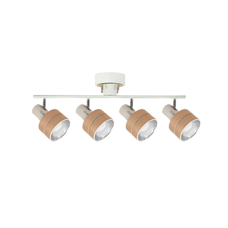 Nordic Cylindrical 4-Light Spotlight