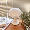 Load image into Gallery viewer, Nordic White Small Mushroom Table Lamp
