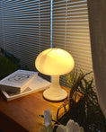 Load image into Gallery viewer, Nordic White Small Mushroom Table Lamp
