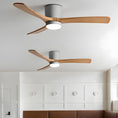 Load image into Gallery viewer, Nordic Wooden 42″ Ceiling Fan Light
