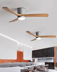 Load image into Gallery viewer, Nordic Wooden 42″ Ceiling Fan Light
