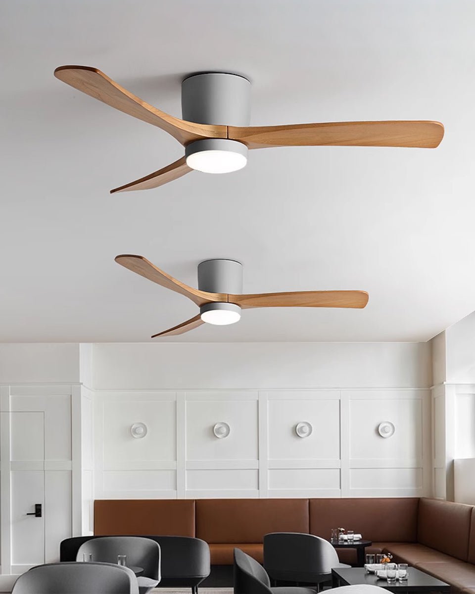 Nordic Wooden 42″ Ceiling Fan Light