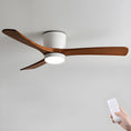 Load image into Gallery viewer, Nordic Wooden 42″ Ceiling Fan Light
