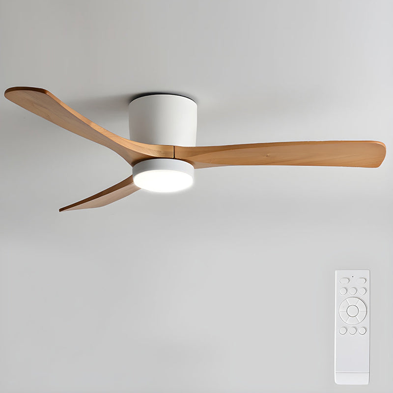 Nordic Wooden 42″ Ceiling Fan Light