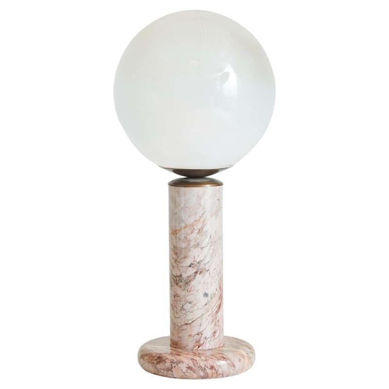 Nordlux Lilly Pink Marble Table Lamp