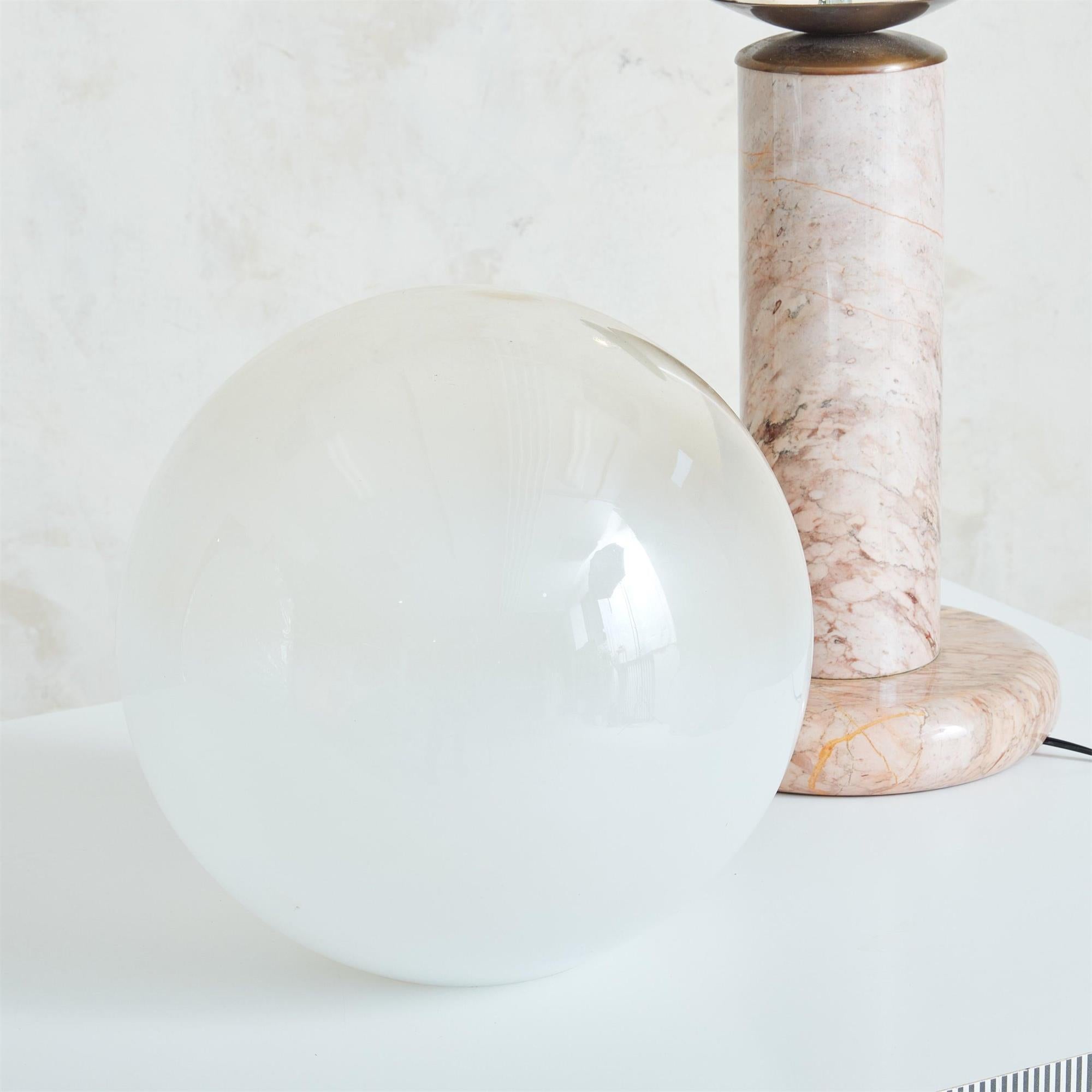 Nordlux Lilly Pink Marble Table Lamp