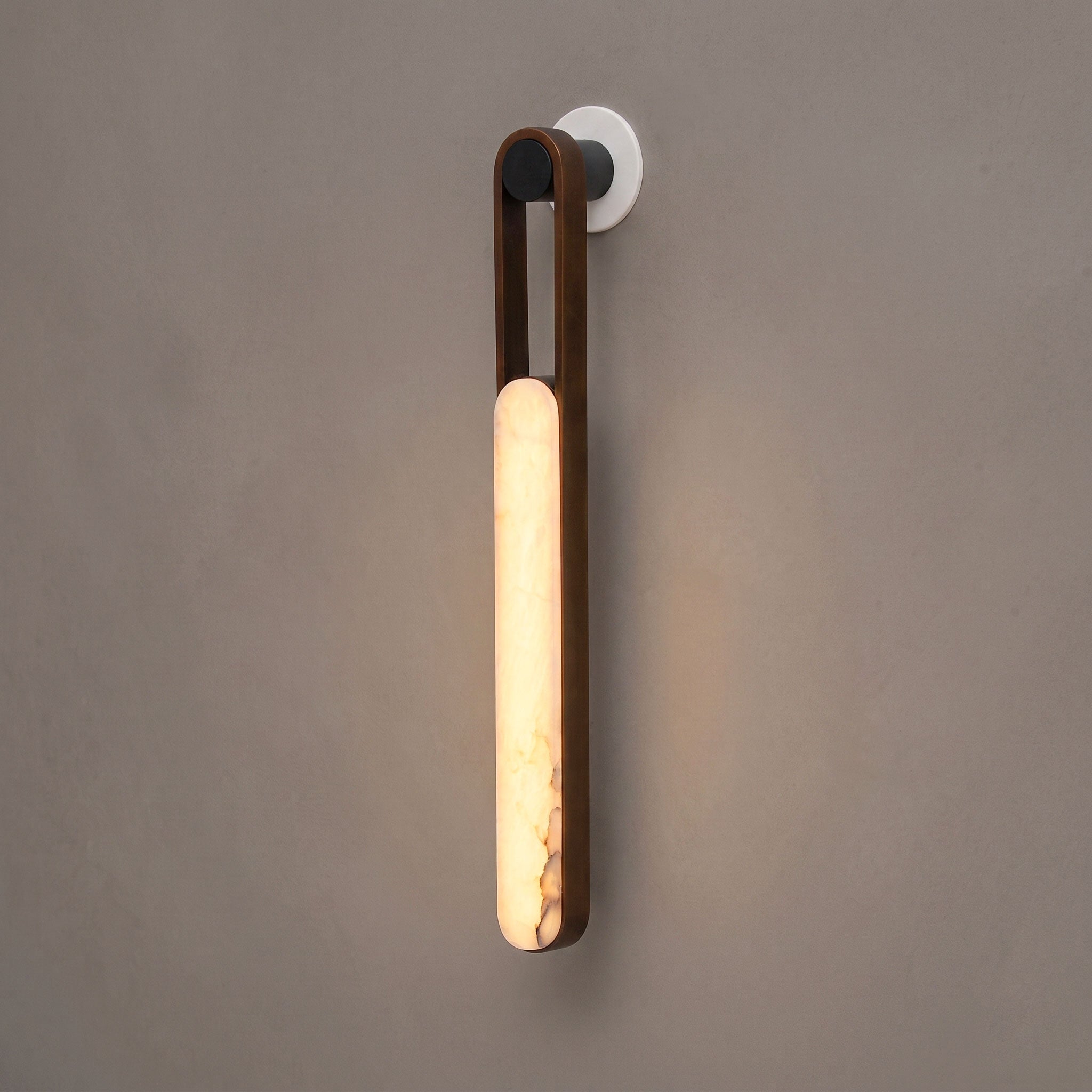 Inez LED Alabaster Wall Sconce