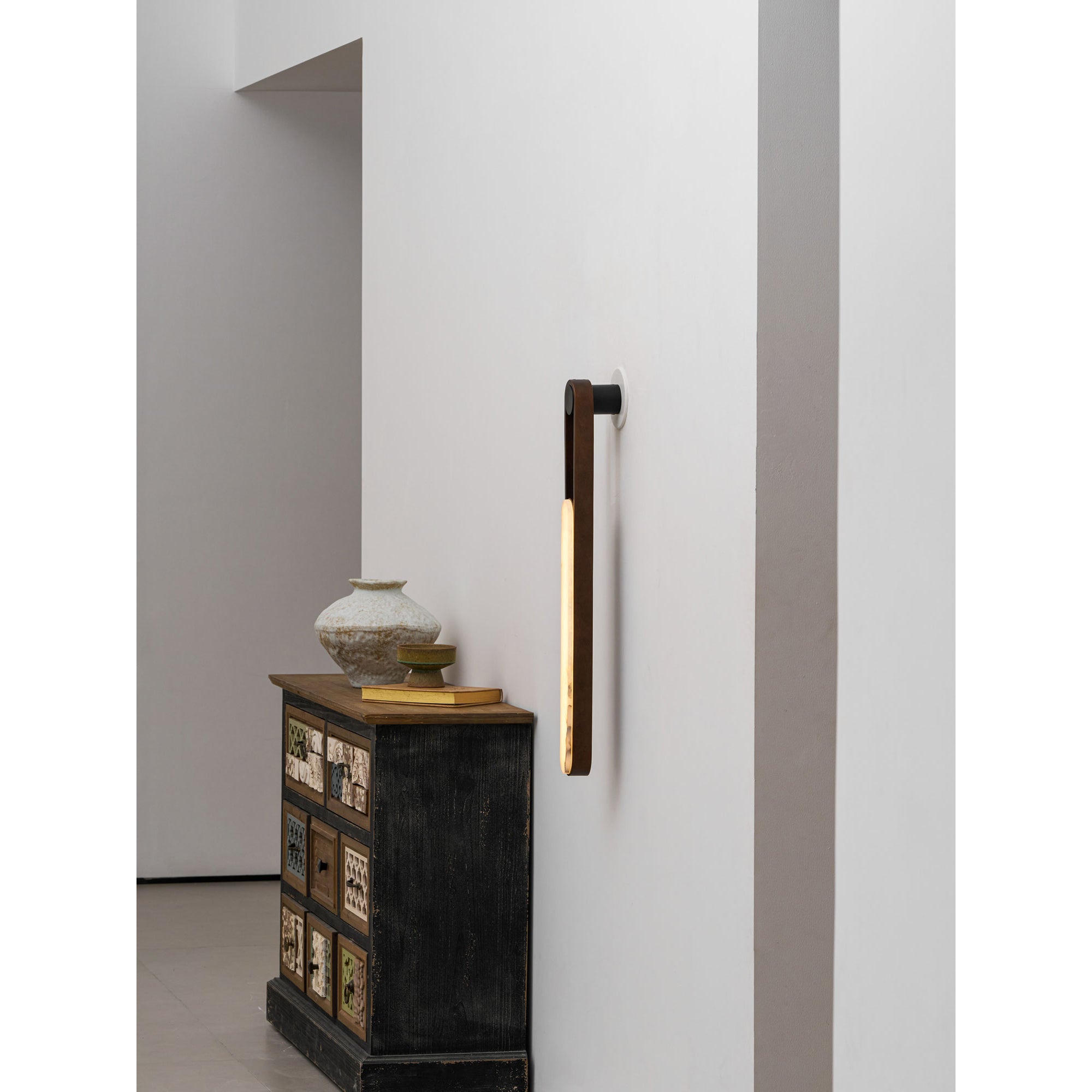 Inez LED Alabaster Wall Sconce