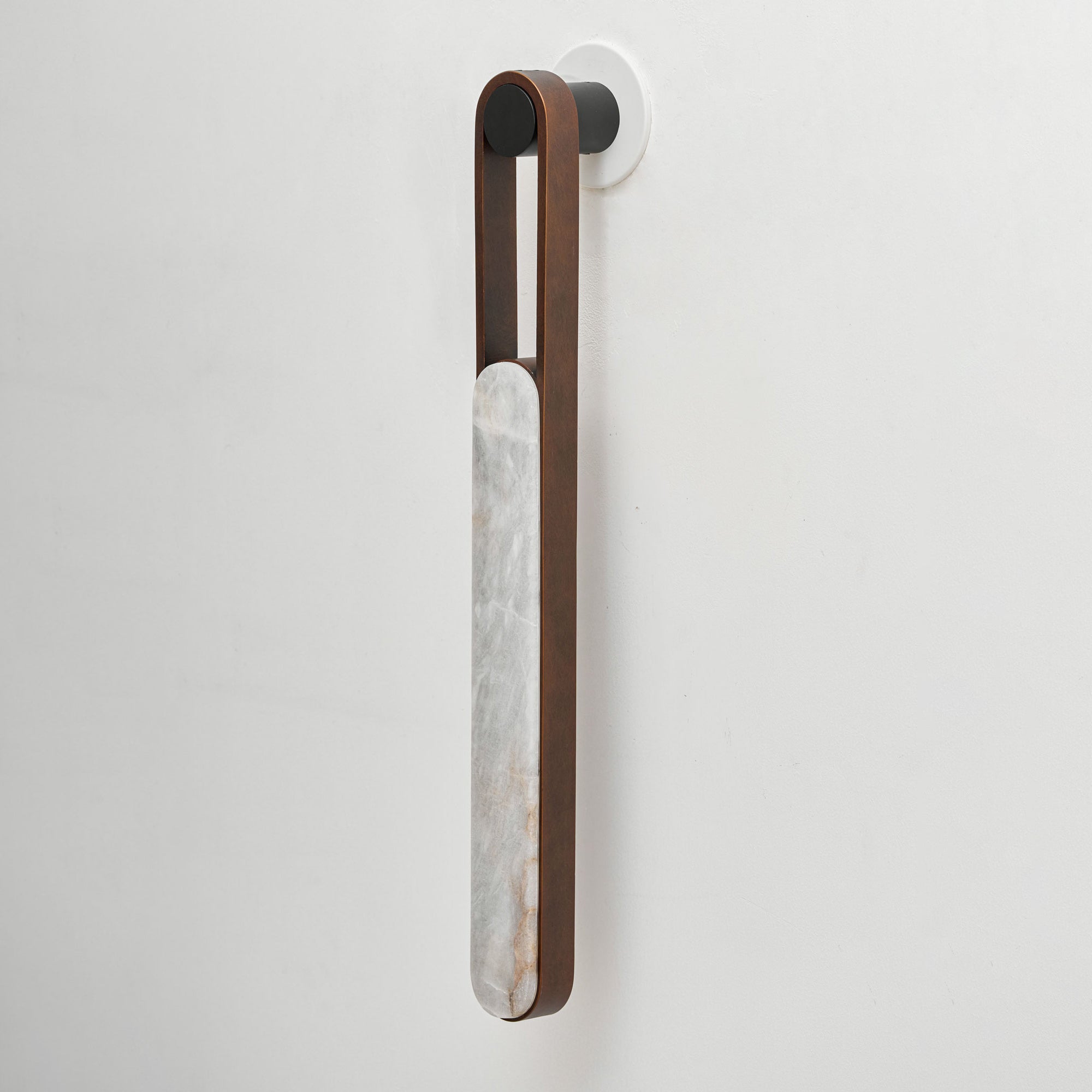 Inez LED Alabaster Wall Sconce