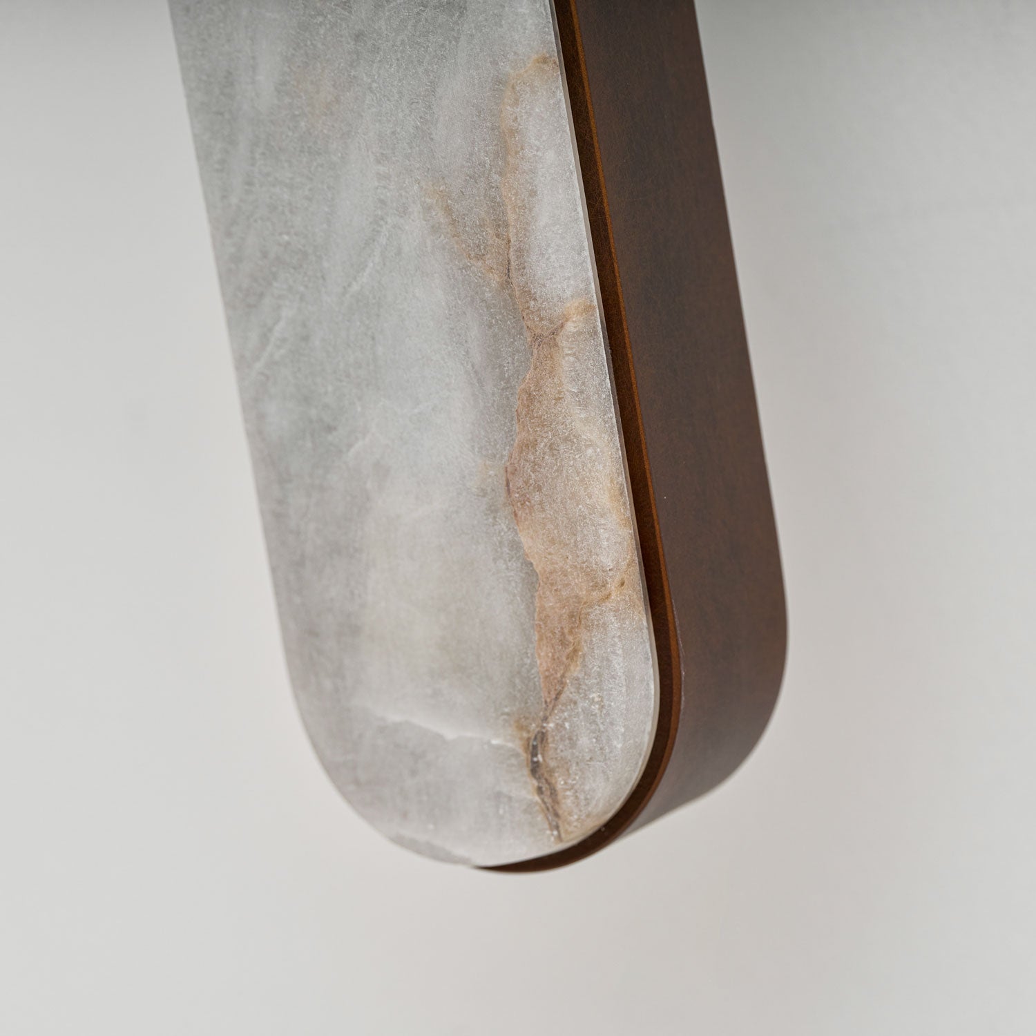 Inez LED Alabaster Wall Sconce