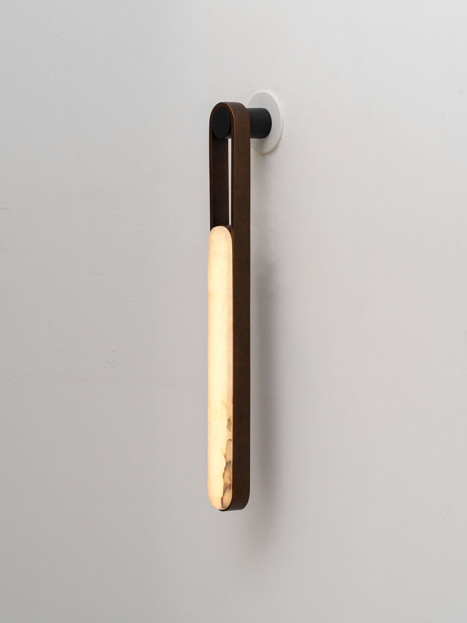 Inez LED Alabaster Wall Sconce