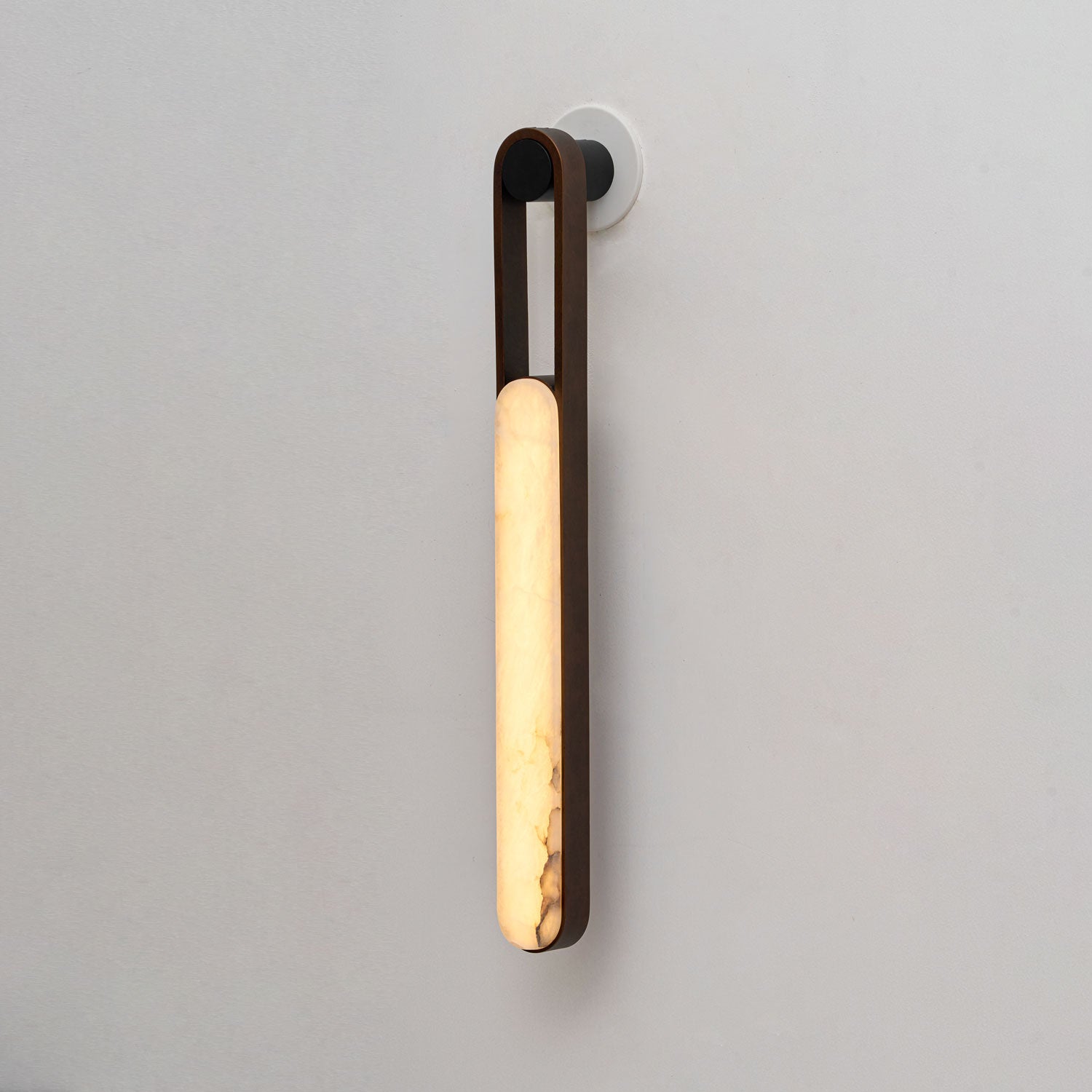 Inez LED Alabaster Wall Sconce