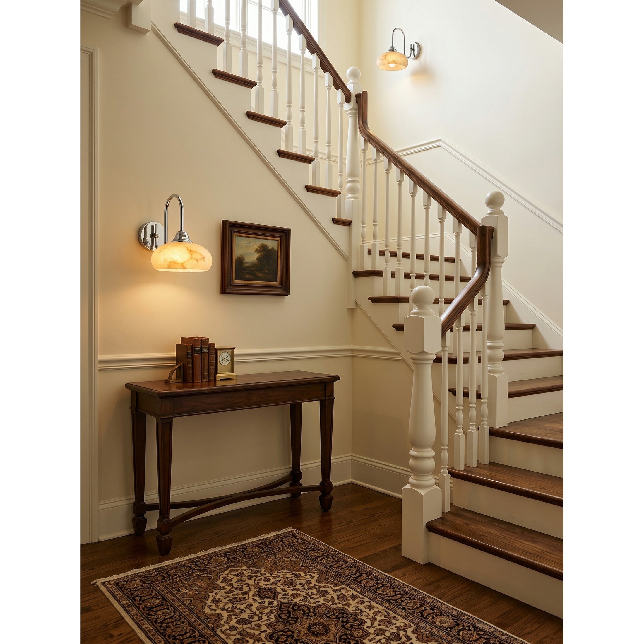 Nova Alabaster Wall Sconce