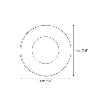 Novi Marble Travertine Wall Sconce – detail 3 — Dimension drawings 1