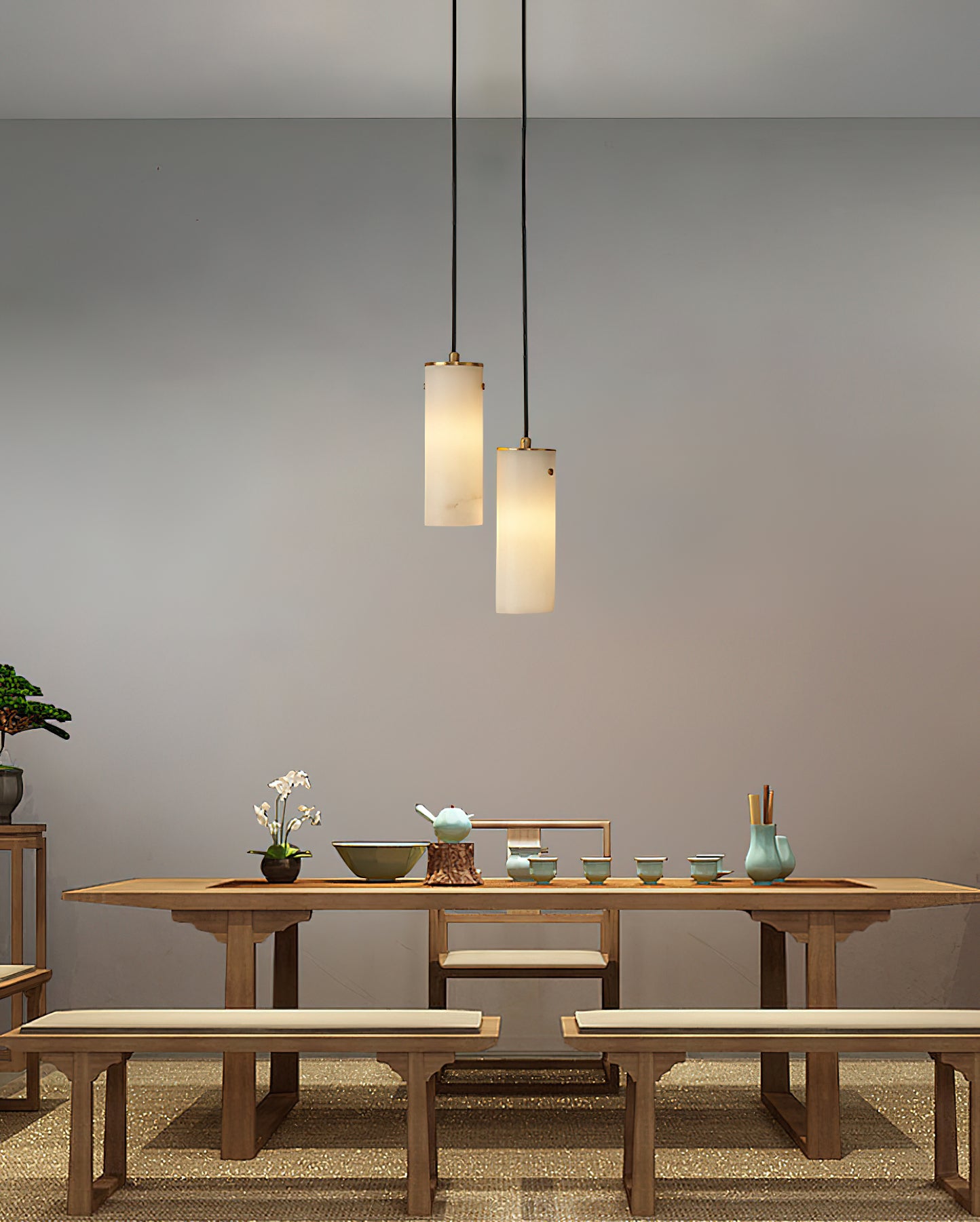 Nula Vertical Pendant Light