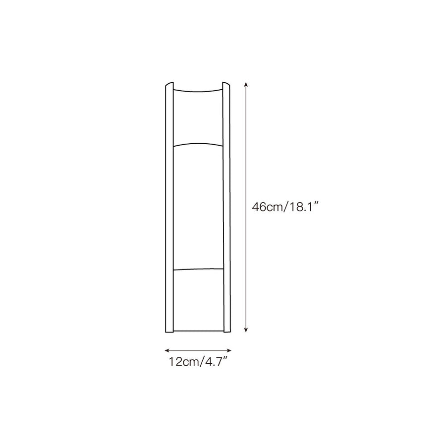 Nyx Wall Lamp – detail 3 — Dimension drawings 1