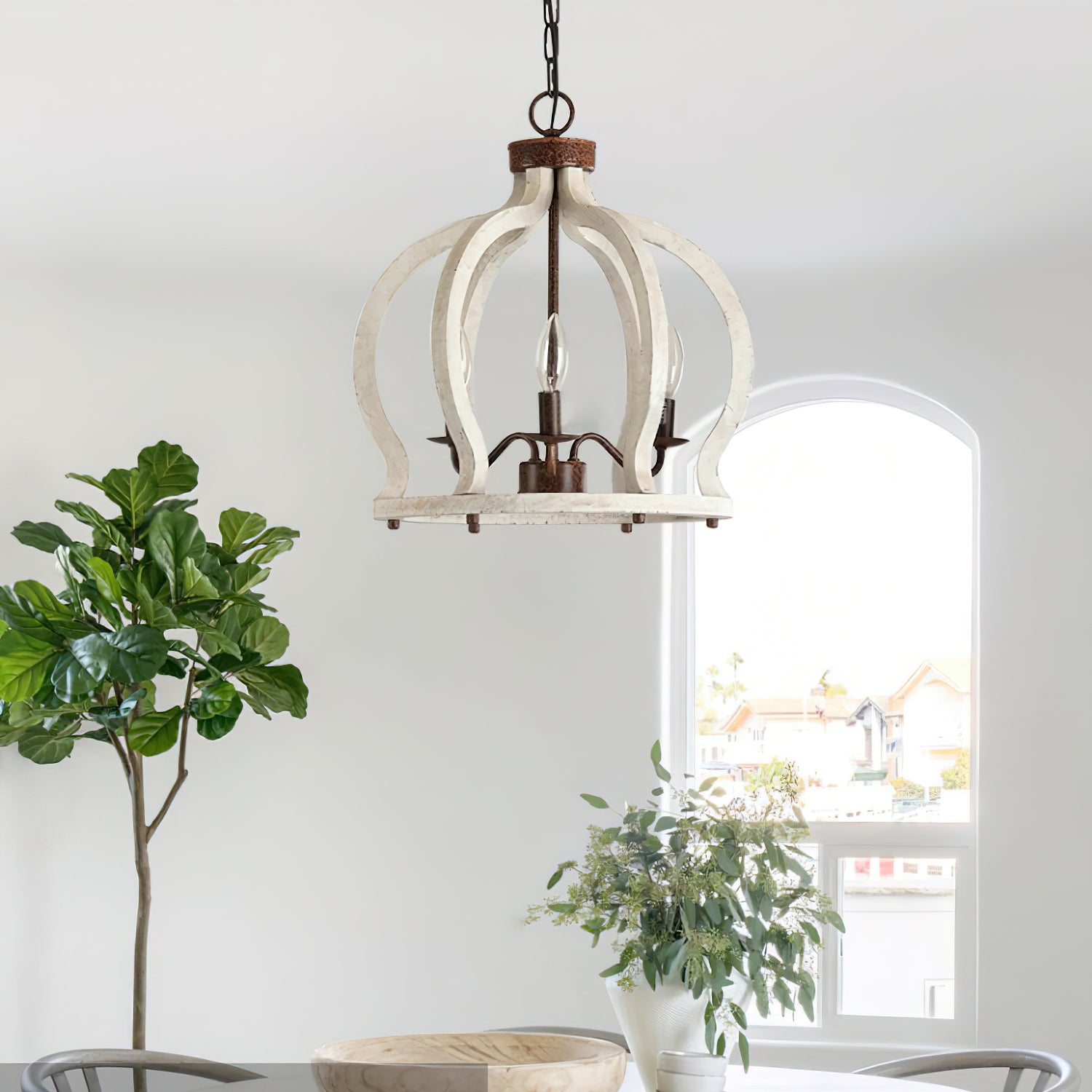 Oaks Aura Farmhouse Pendant Lamp