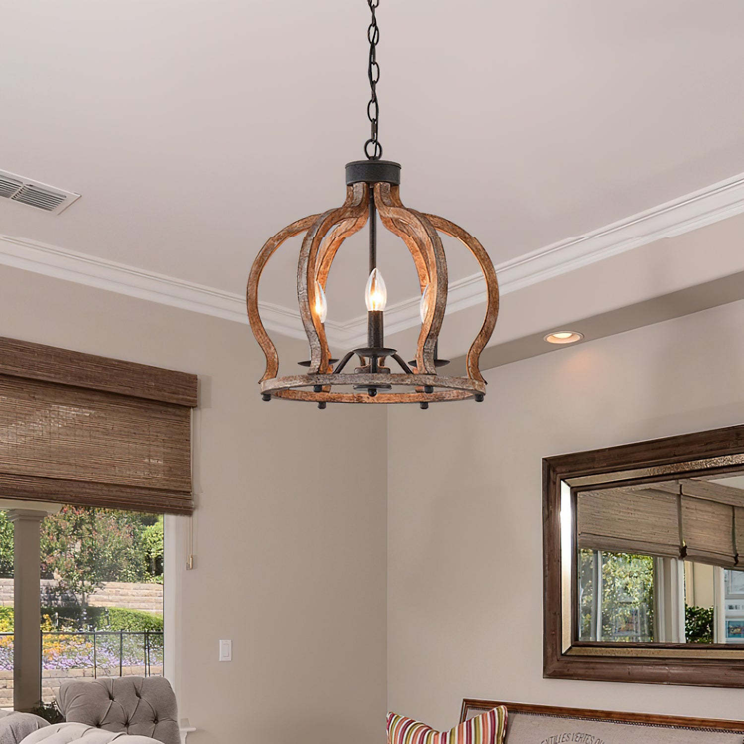 Oaks Aura Farmhouse Pendant Lamp