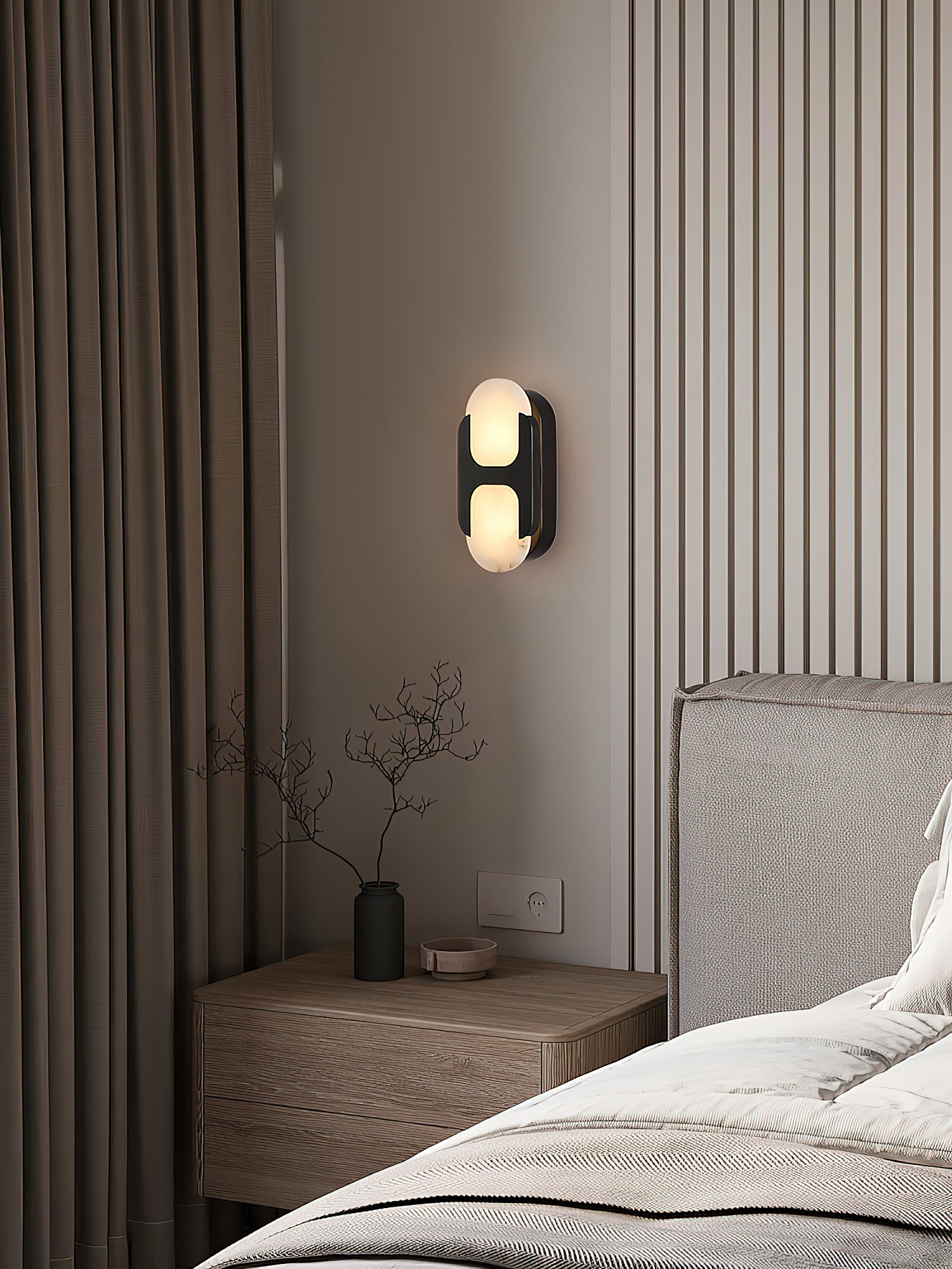 Odin Alabaster Wall Lamp