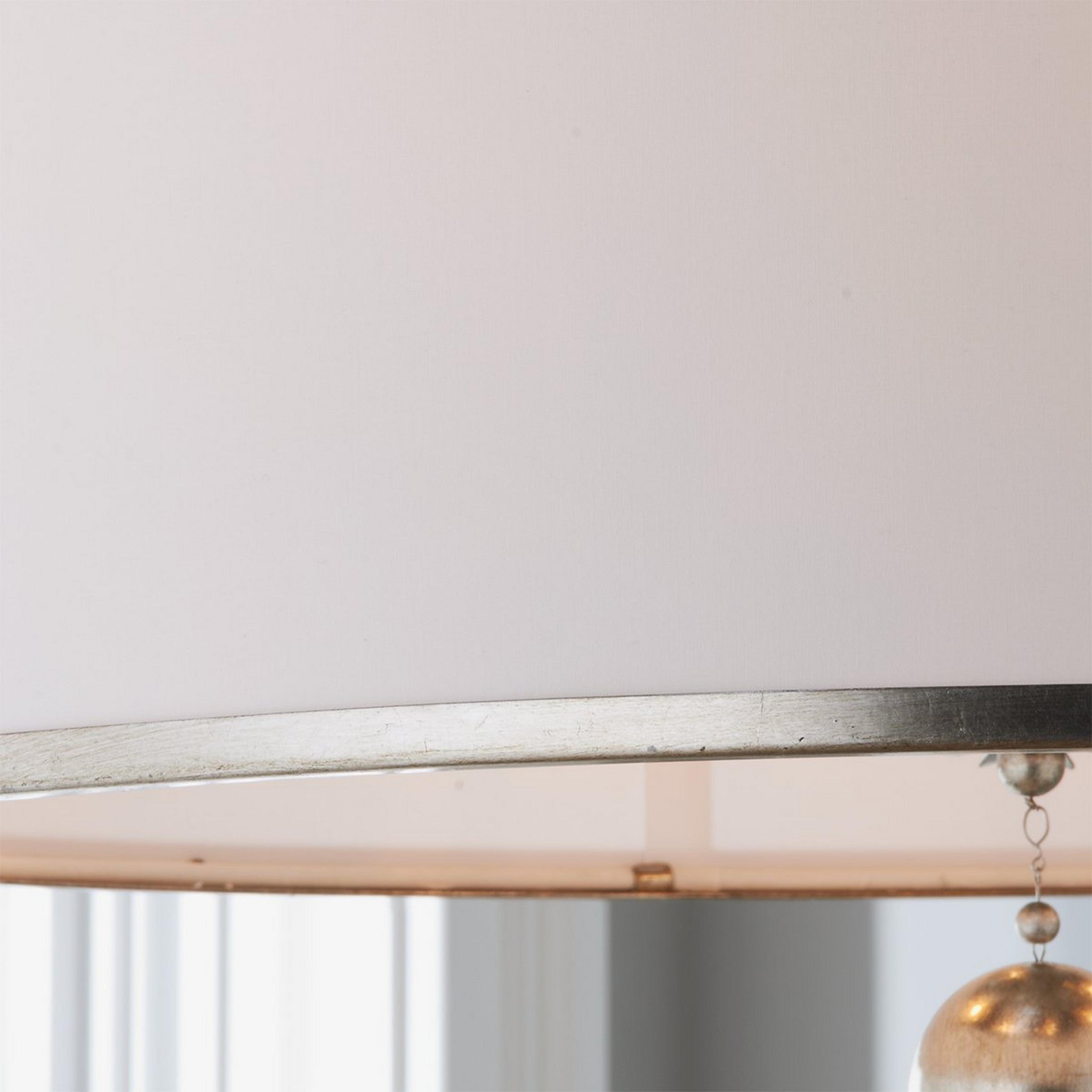 Olive Leaf Drum Pendant Lamp