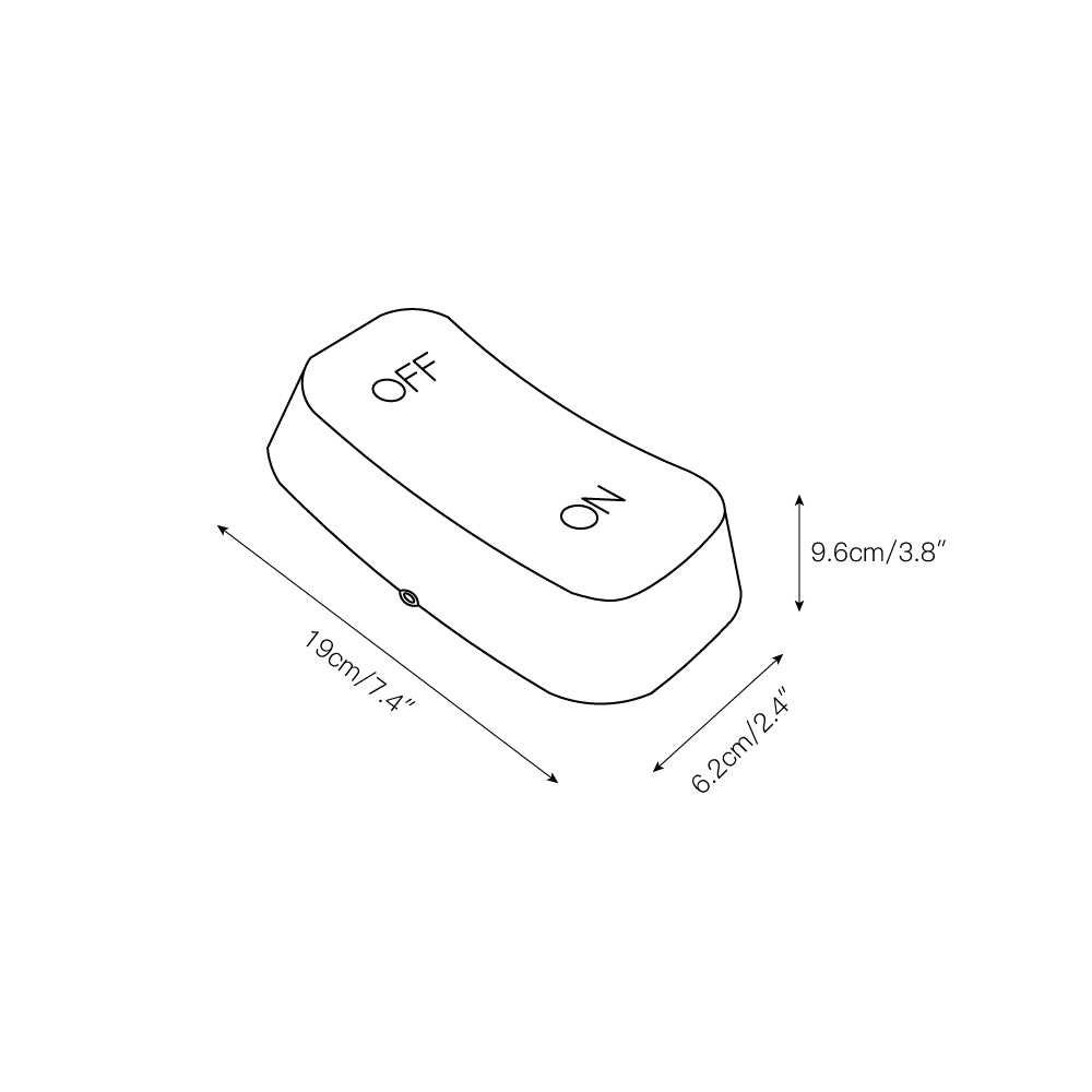 On-Off Gravity Senaor Night Lamp (built-in battery)