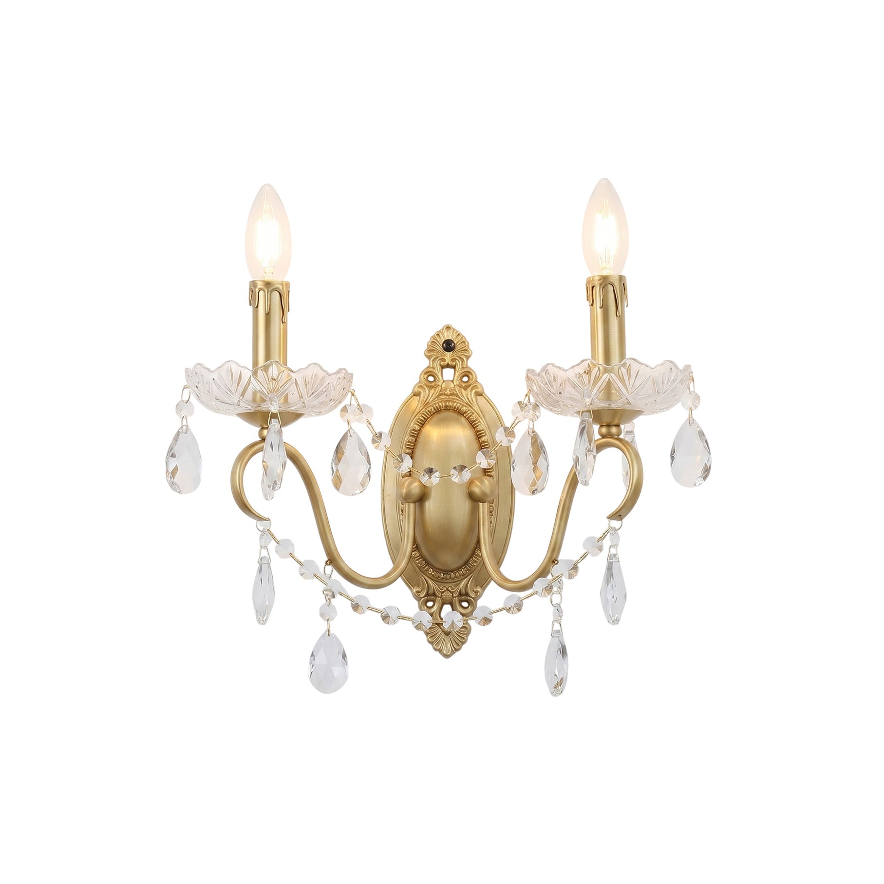 Ondersley Crystal Wall Lamp