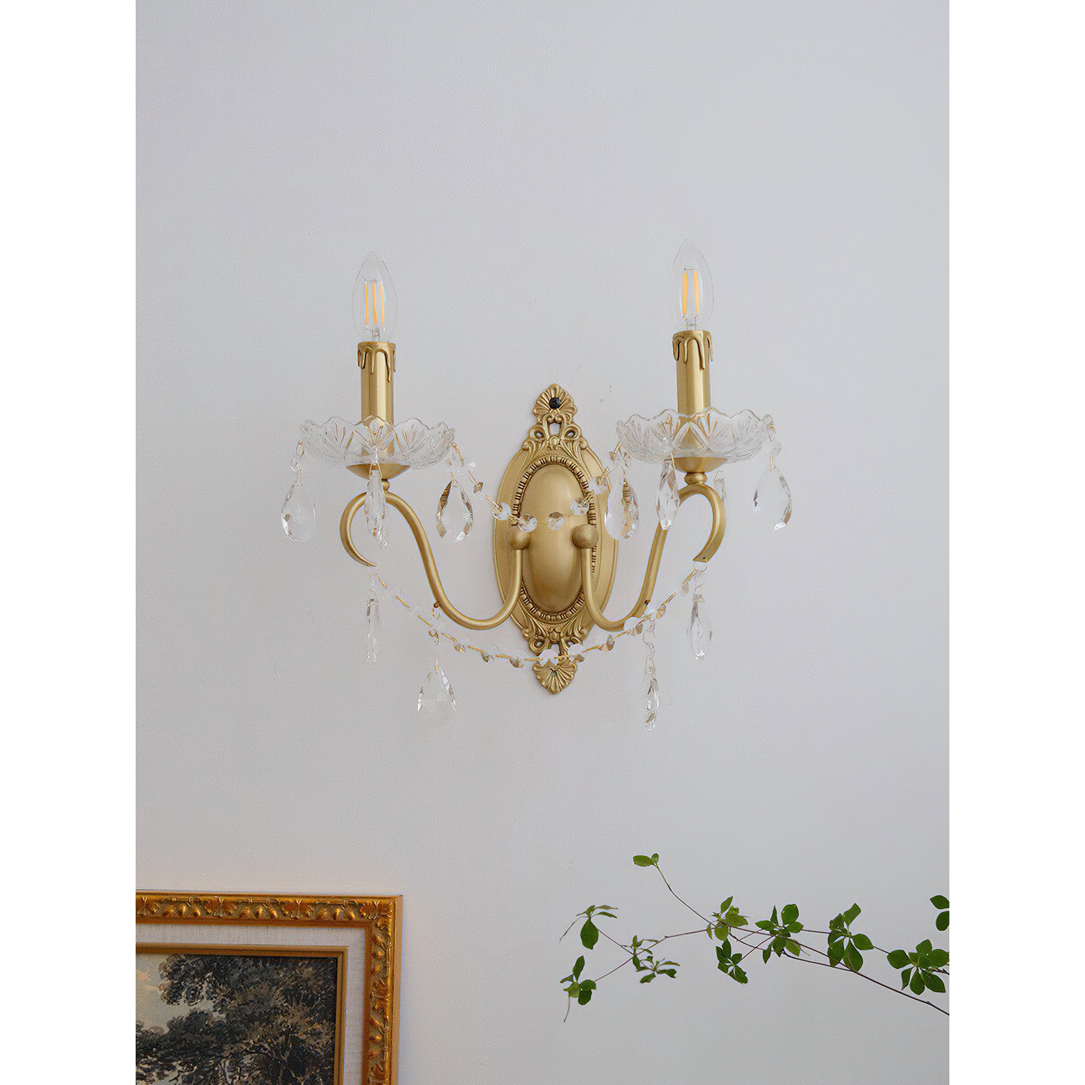 Ondersley Crystal Wall Lamp