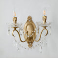 Load image into Gallery viewer, Ondersley Crystal Wall Lamp
