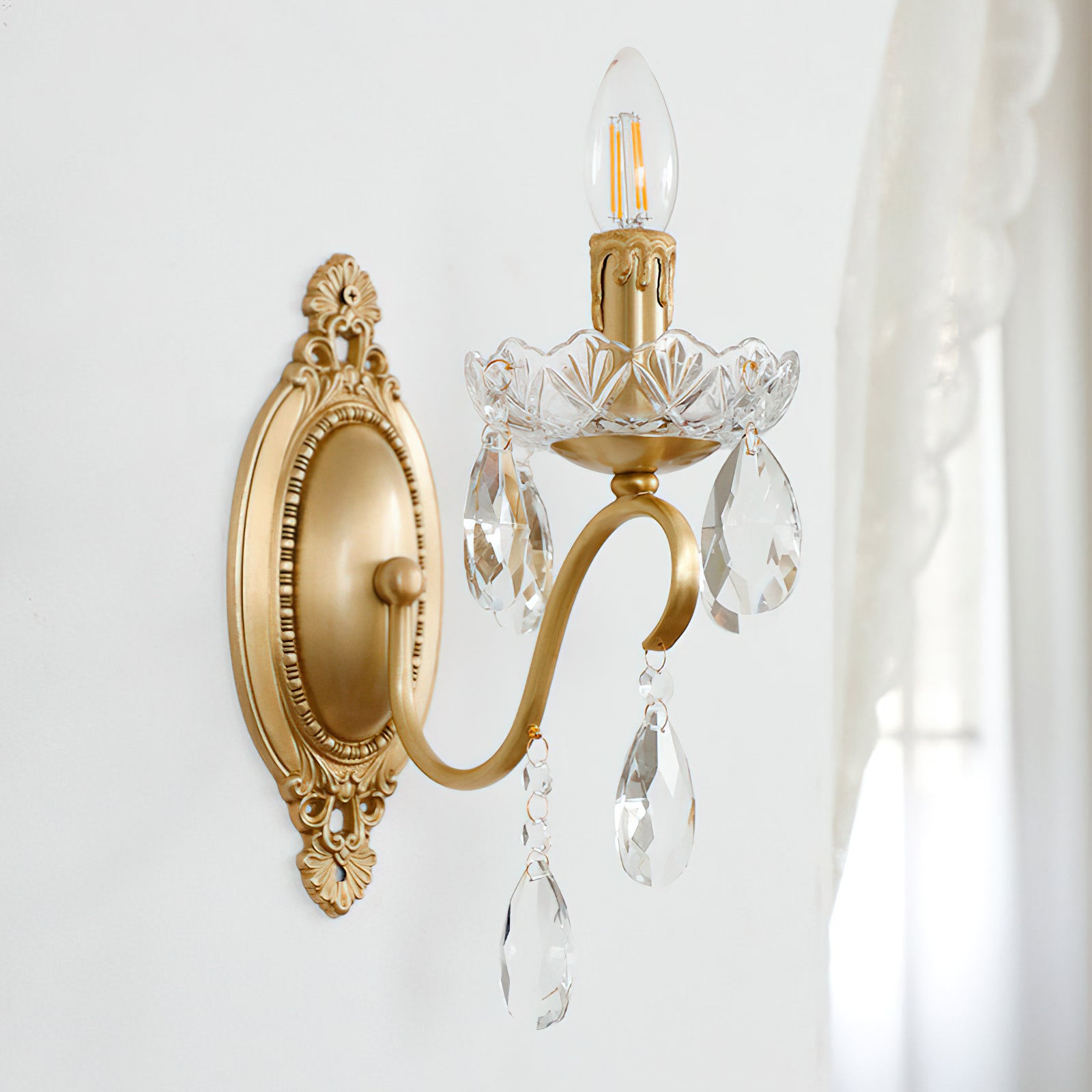 Ondersley Crystal Wall Lamp