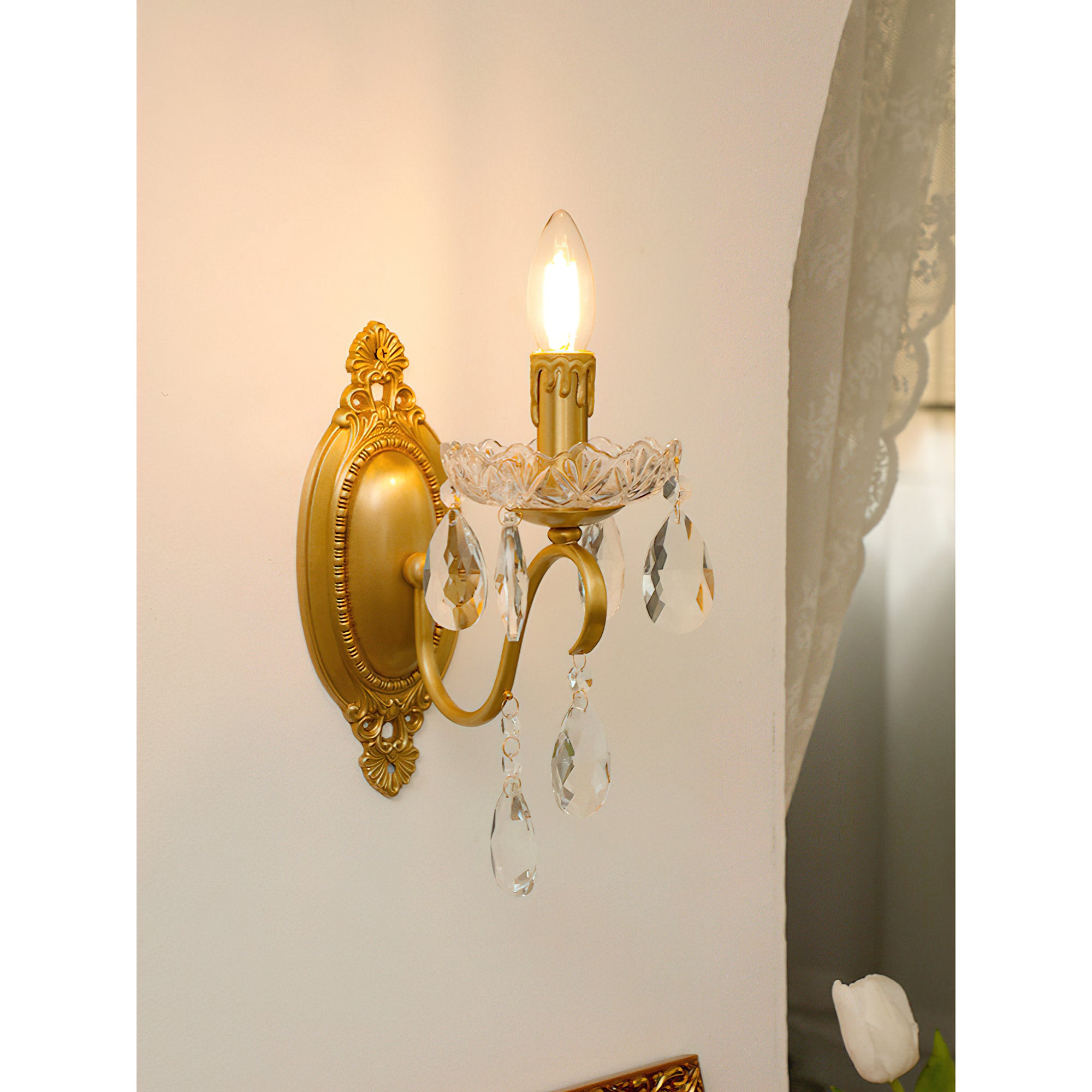 Ondersley Crystal Wall Lamp