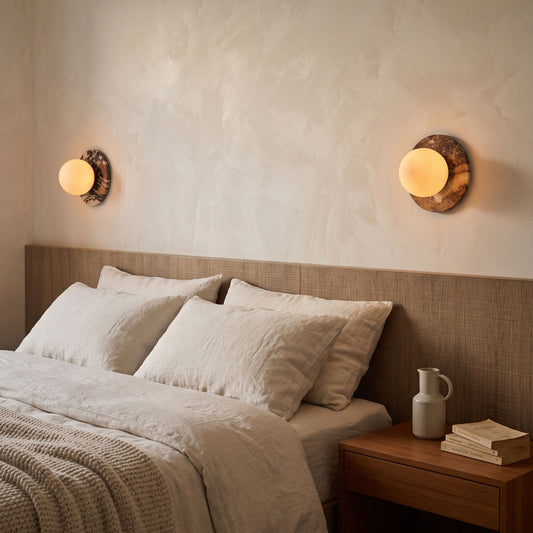 Onyx Krema Wall Lamp