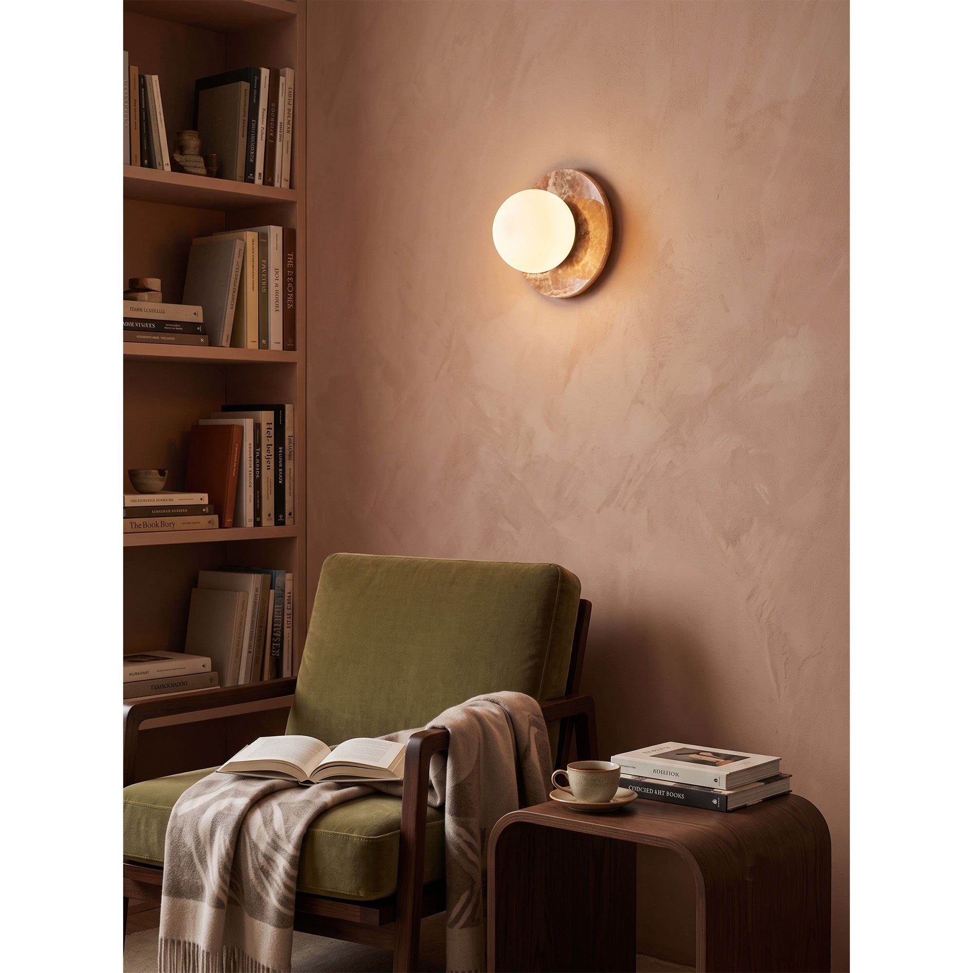 Onyx Krema Wall Lamp