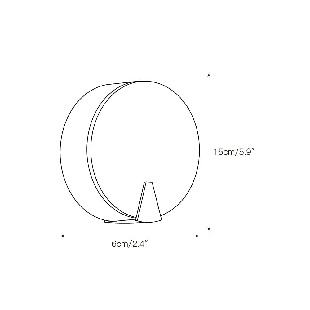 Ophelia Alabaster Round Sconce