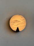 Load image into Gallery viewer, Ophelia Alabaster Round Sconce
