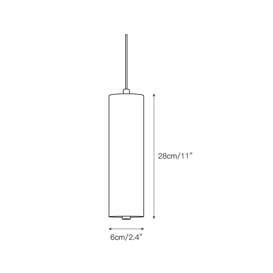 Opus Marble Pendant Lamp – detail 3 — Dimension drawings 1
