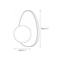Load image into Gallery viewer, Orba Alabaster Wall Sconce
