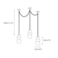Bild in Galerie-Betrachter laden, Orba Chain Alabaster Chandelier
