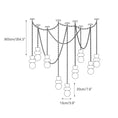 Bild in Galerie-Betrachter laden, Orba Chain Alabaster Chandelier
