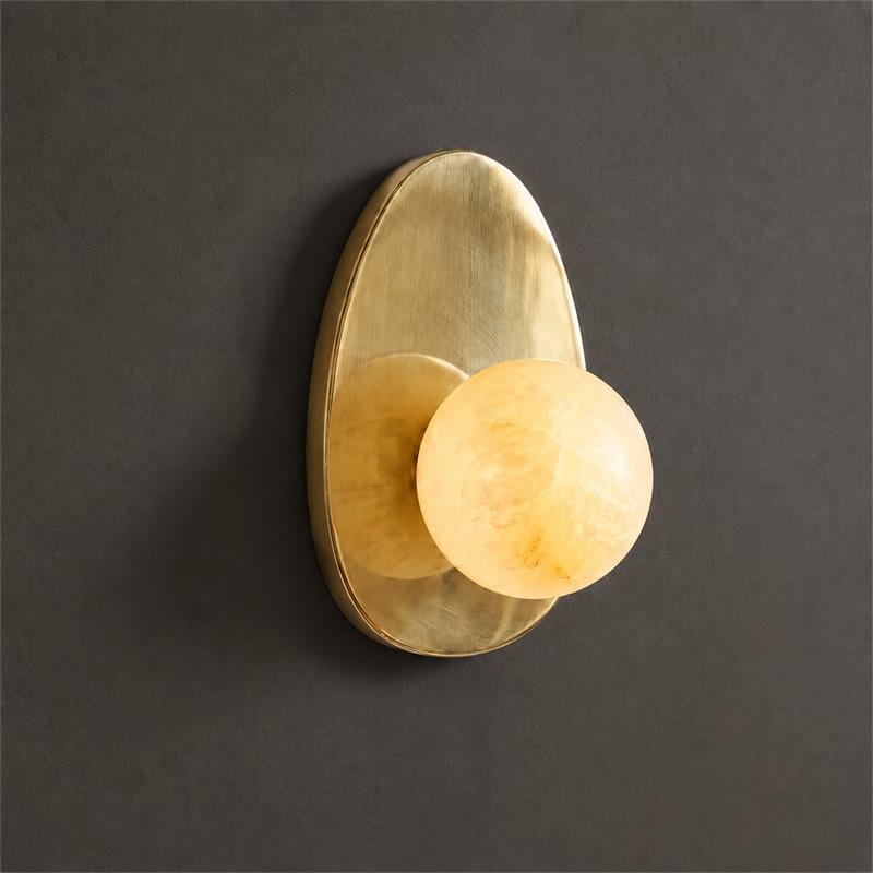 Orba Alabaster Wall Sconce