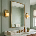 Load image into Gallery viewer, Orba Alabaster Wall Sconce
