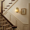 Load image into Gallery viewer, Orba Alabaster Wall Sconce
