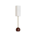 Load image into Gallery viewer, Orbis Wooden Sphere Floor Lamp
